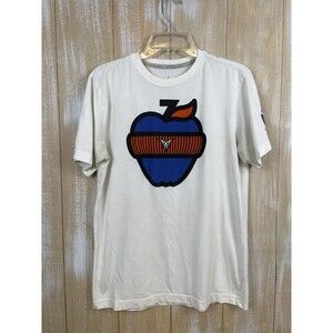 Jordan Brand Carmelo Anthony 7 Men's M White T-Shirt Basketball Knicks Apple